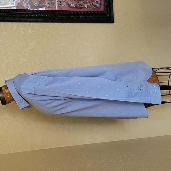 SOLD MENS Banana Republic Skull Print Camden Fit Cotton Button Down Shirt Size L - Picture 5 of 8